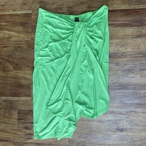 Shein Green Asymmetrical Skirt